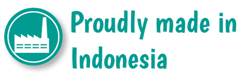 Proudly Made in Indonesia